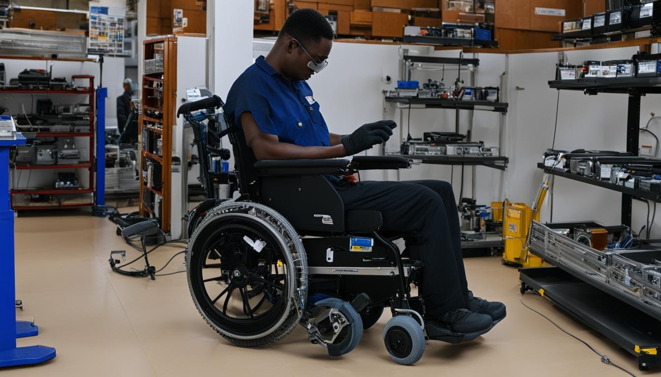 電動輪椅維修中的安全須知
