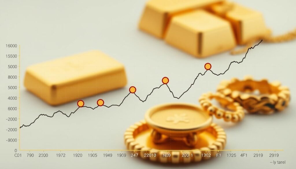 黃金價格一錢的變化趨勢